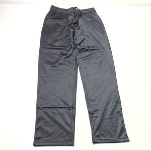 Alleson Athletic Fleece Lined Pants Girls L Gray